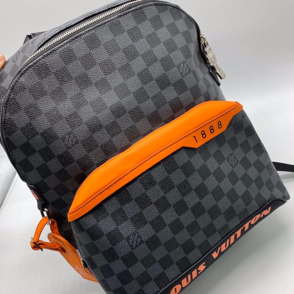 Рюкзак Louis Vuitton Discovery "Grey/Orange"