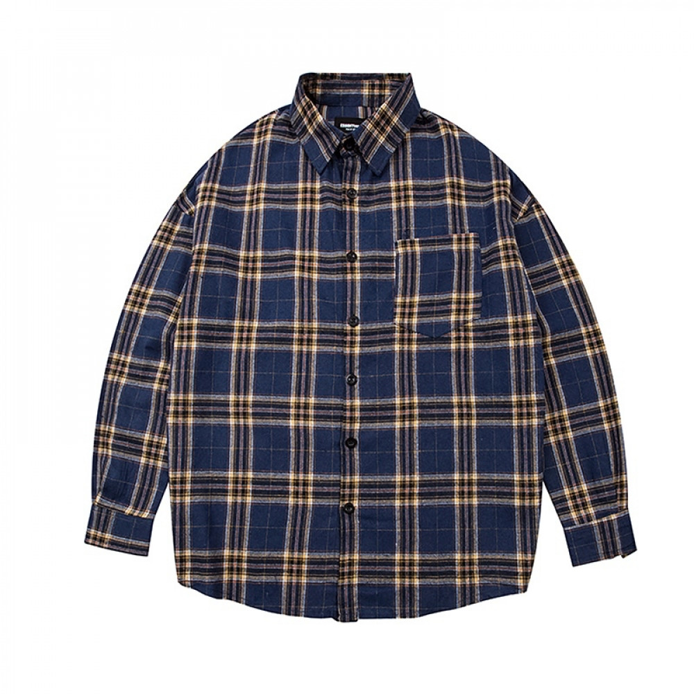 Рубашка Fear Of God "Blue/Begie"