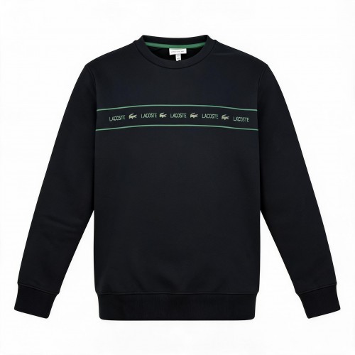 Свитшот Lacoste "Black/Green"