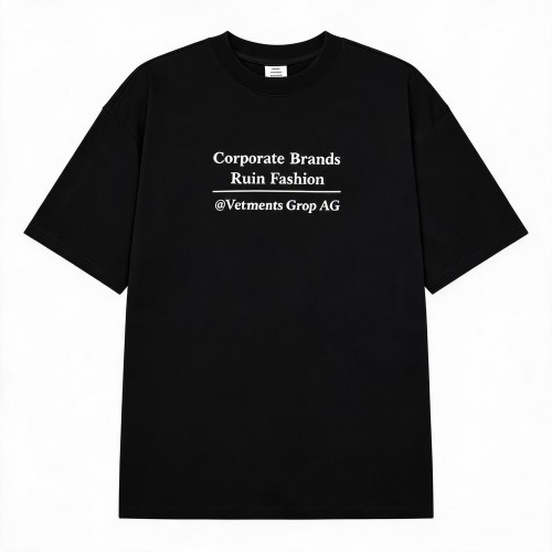 Футболка Vetements "Black CBRF"