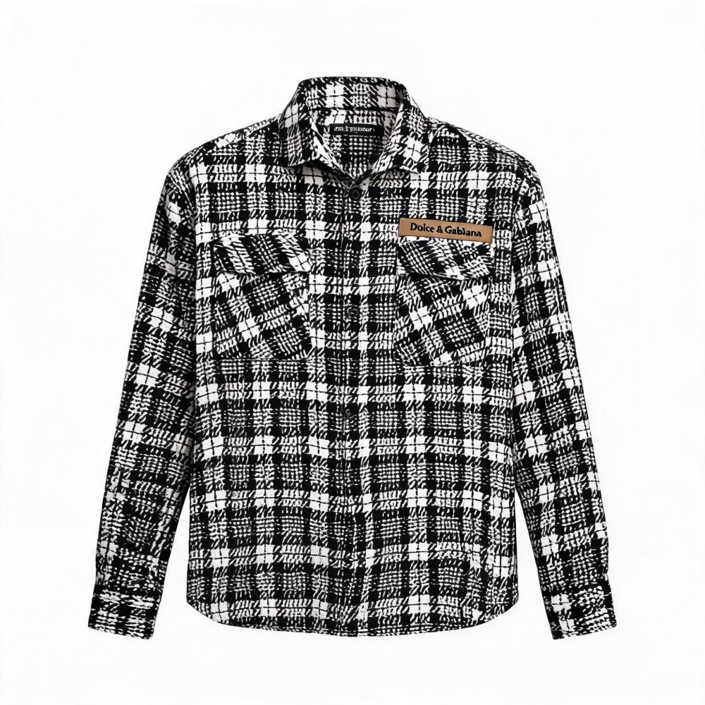 Рубашка Dolce & Gabbana "White/Black"