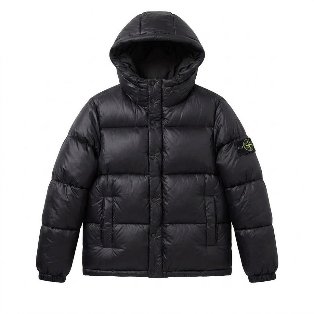 Куртка зимняя Stone Island "Black"