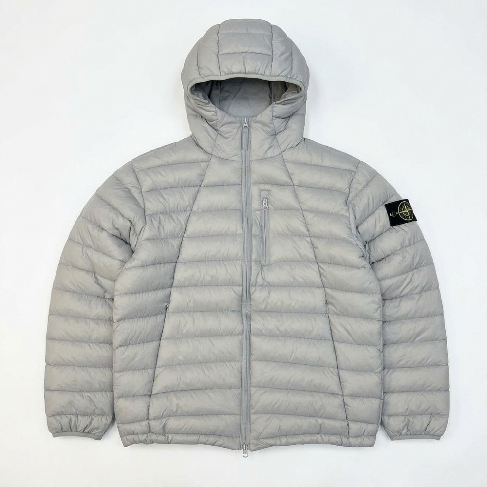 Микропуховик Stone Island "Light Grey"