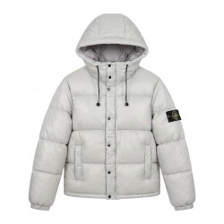 Куртка зимняя Stone Island "Light Grey"