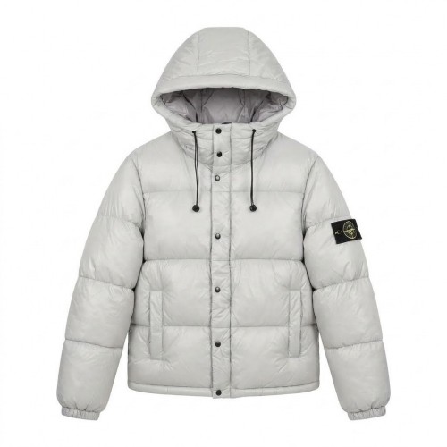 Куртка зимняя Stone Island "Light Grey"