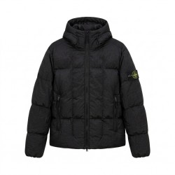 Куртка зимняя Stone Island "Black/Black"