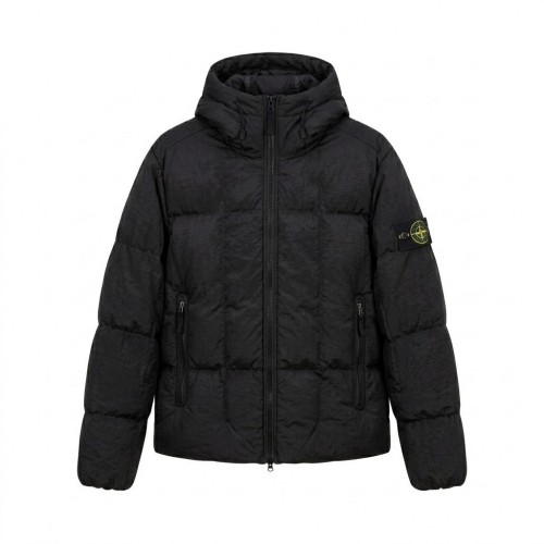 Куртка зимняя Stone Island "Black/Black"
