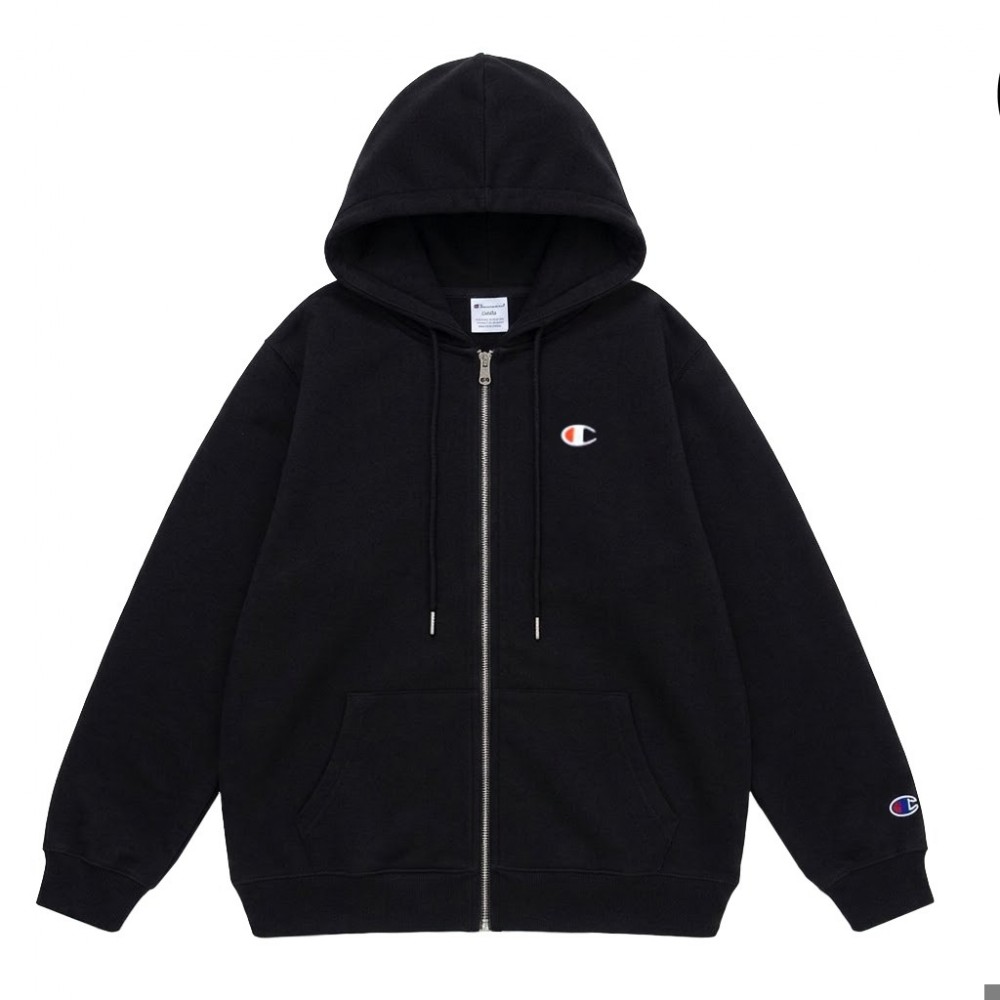 Зип худи Champion "Black"