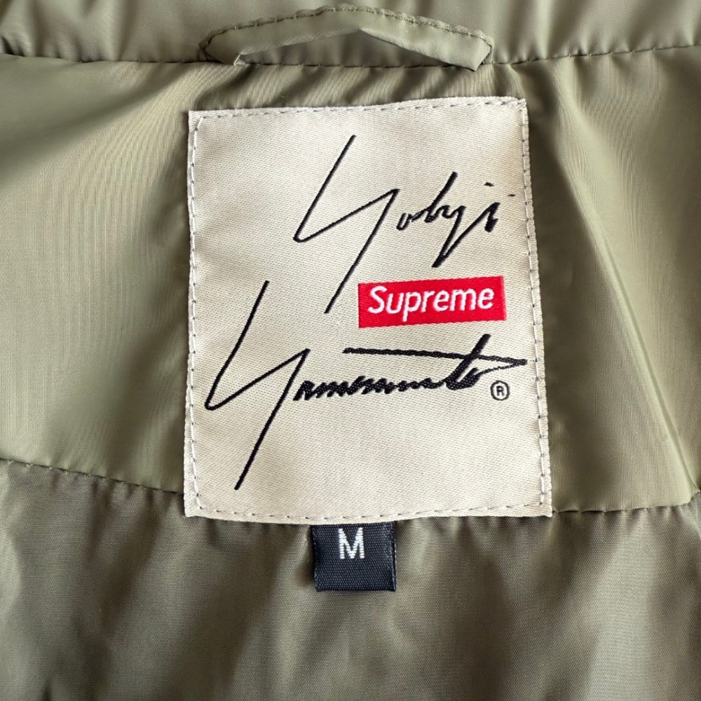 Пуховик Supreme x YY "White"