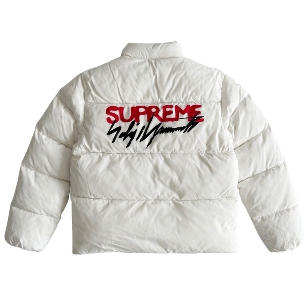Пуховик Supreme x YY "White"