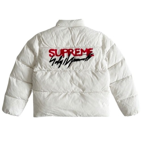 Пуховик Supreme x YY "White"