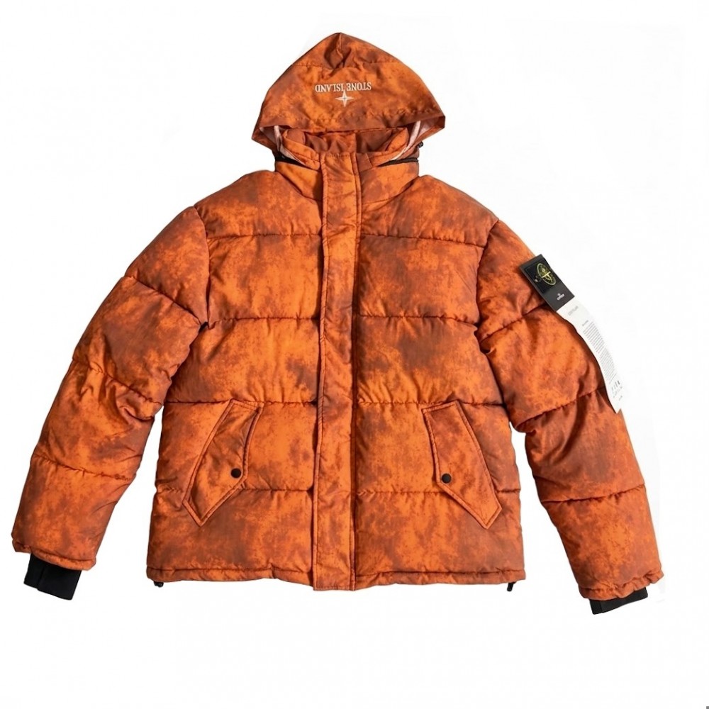 Куртка зимняя Stone Island "Orange"
