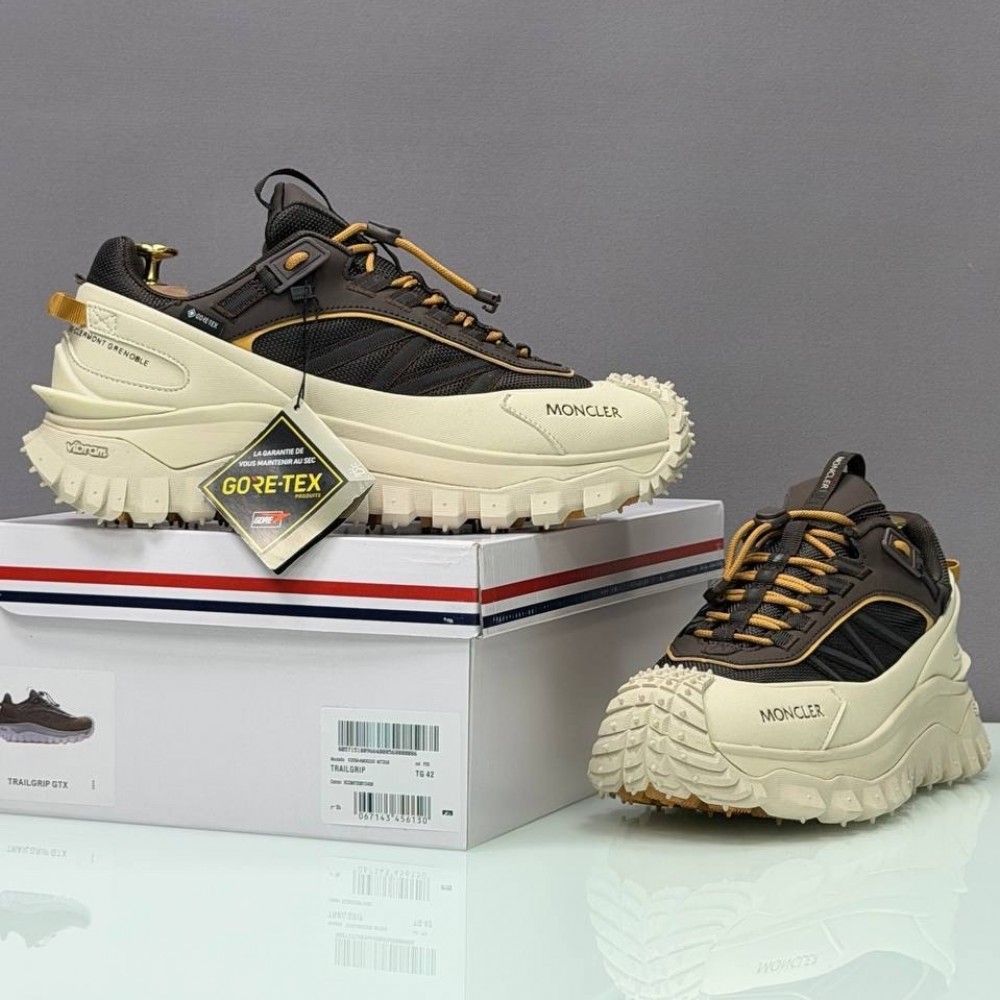 Moncler Trailgrip Gore Tex "Green/Begie"