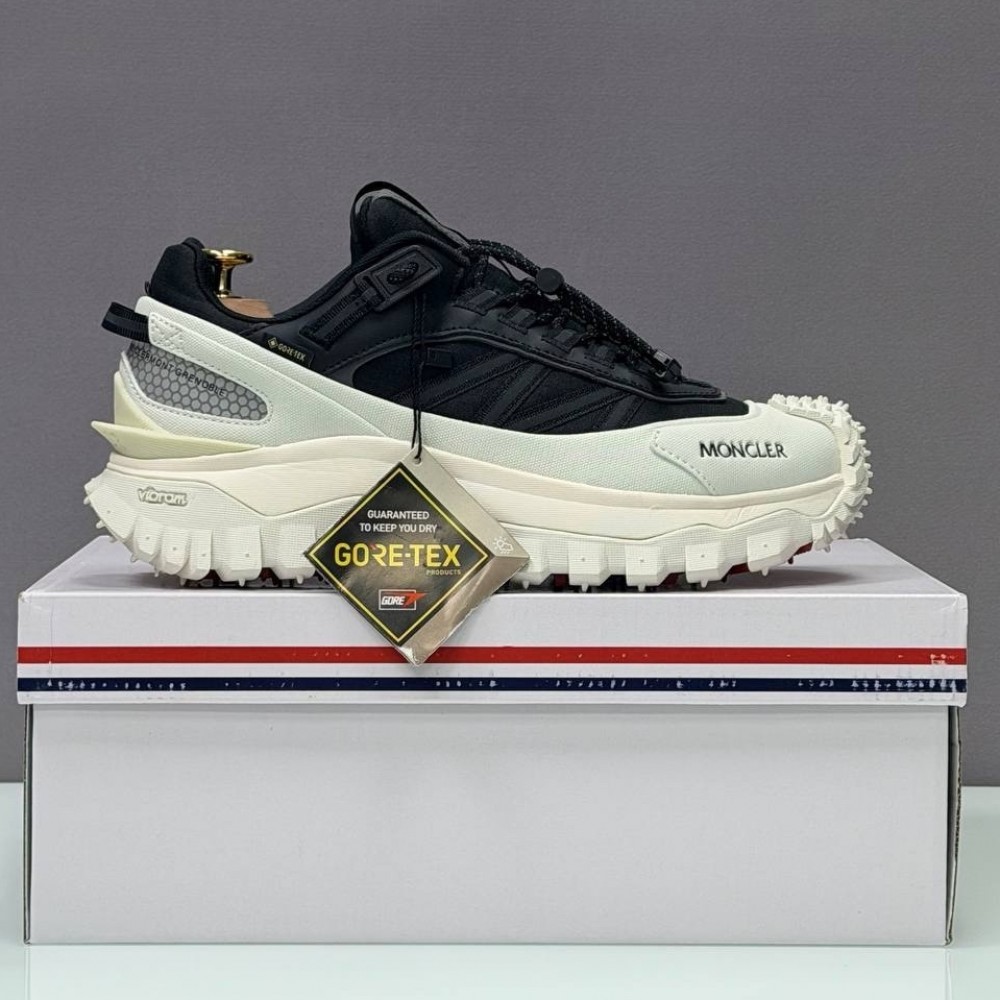 Moncler Trailgrip Gore Tex "Black/White"