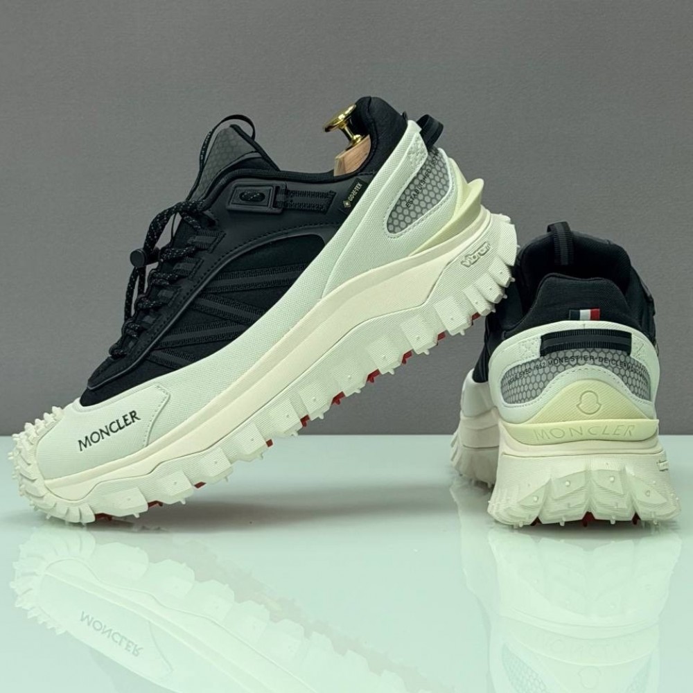 Moncler Trailgrip Gore Tex "Black/White"