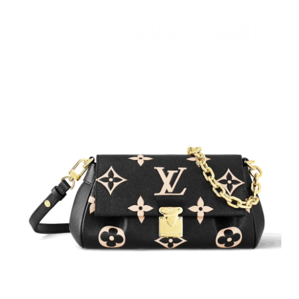 Сумка Louis Vuitton Favorite "Black/Beige"