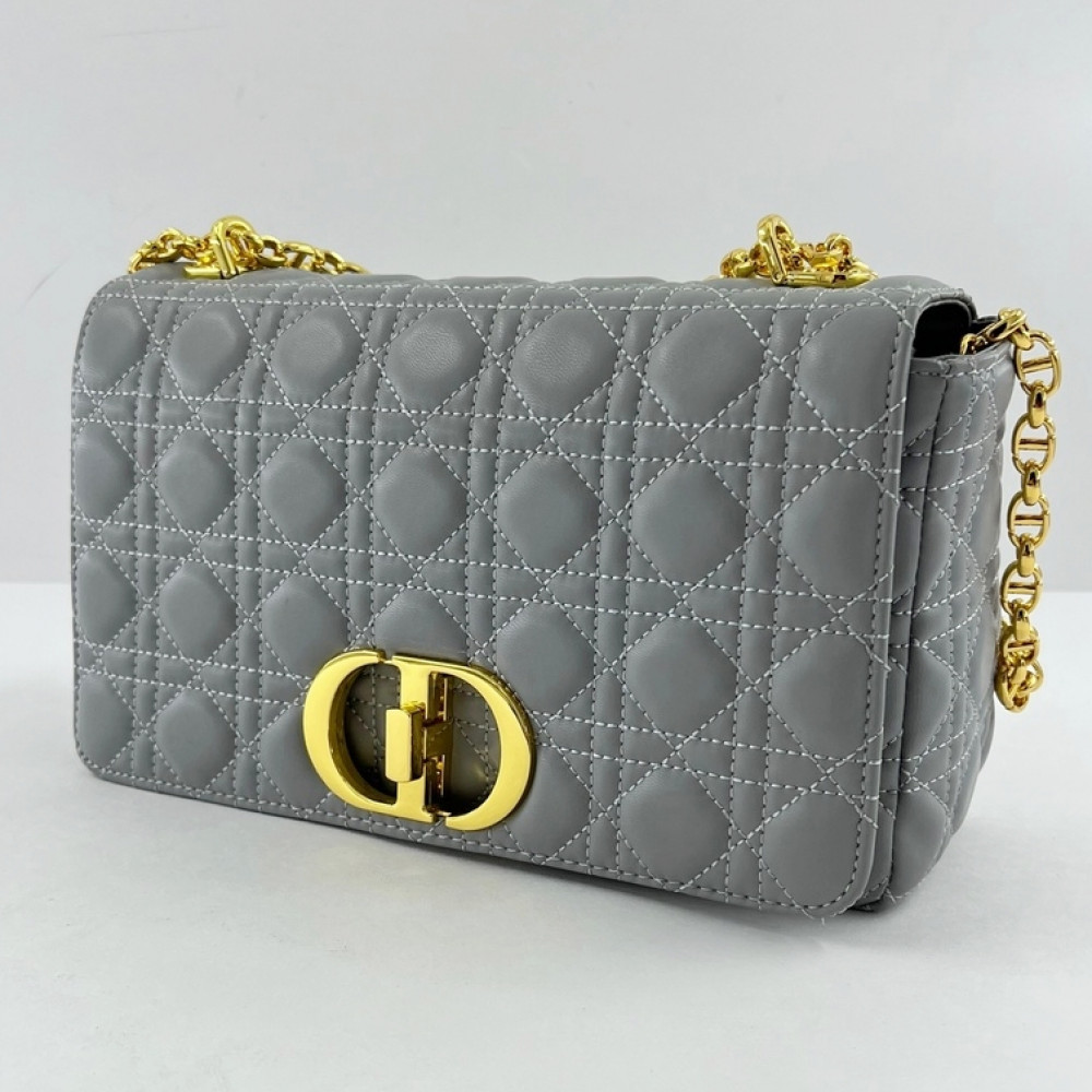 Сумка Christian Dior Caro "Grey"