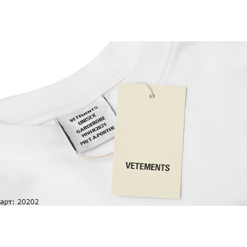 Футболка Vetements "20202"
