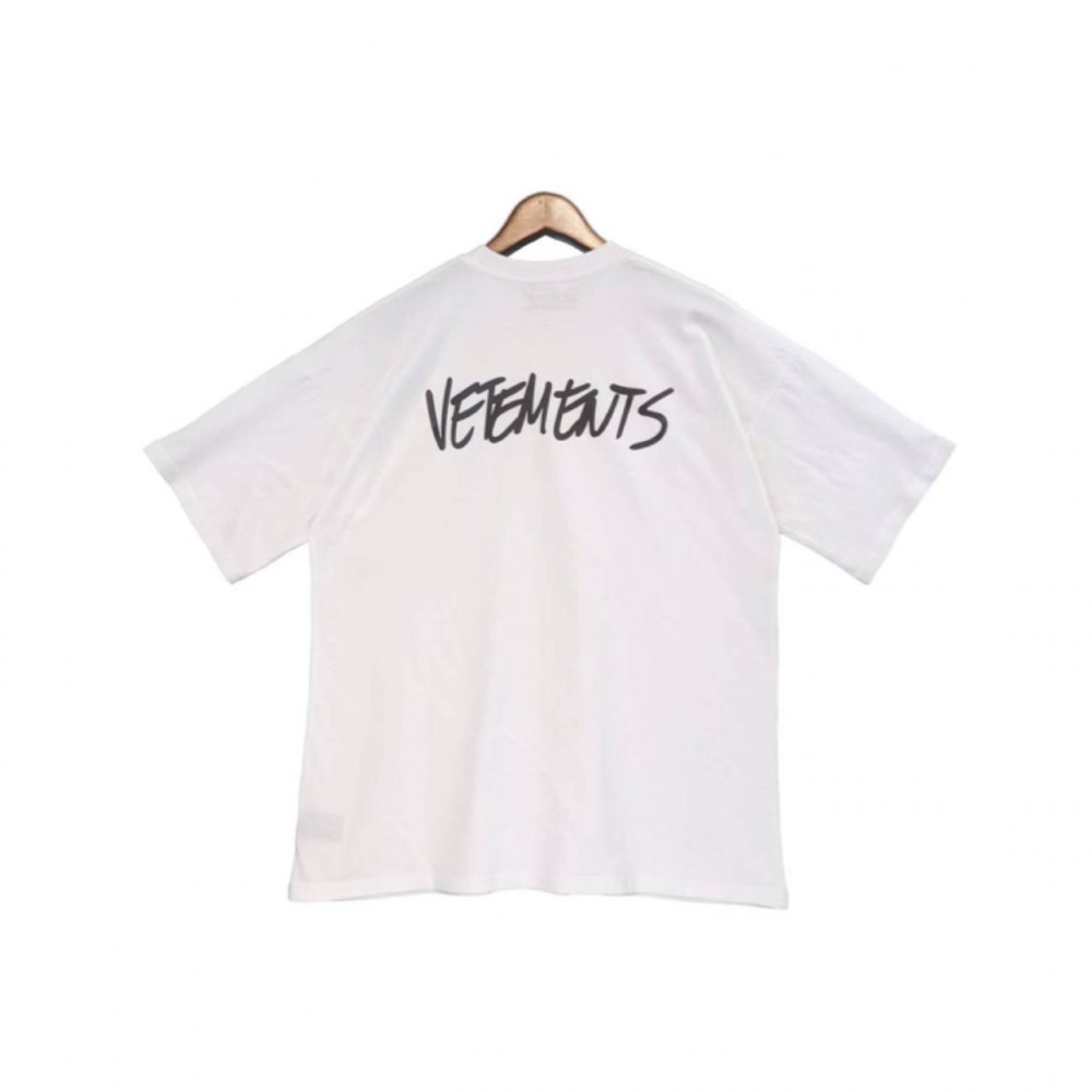 Футболка Vetements "White/Black"