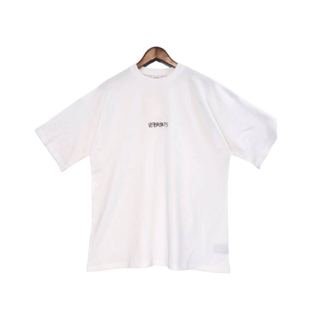 Футболка Vetements "White/Black"