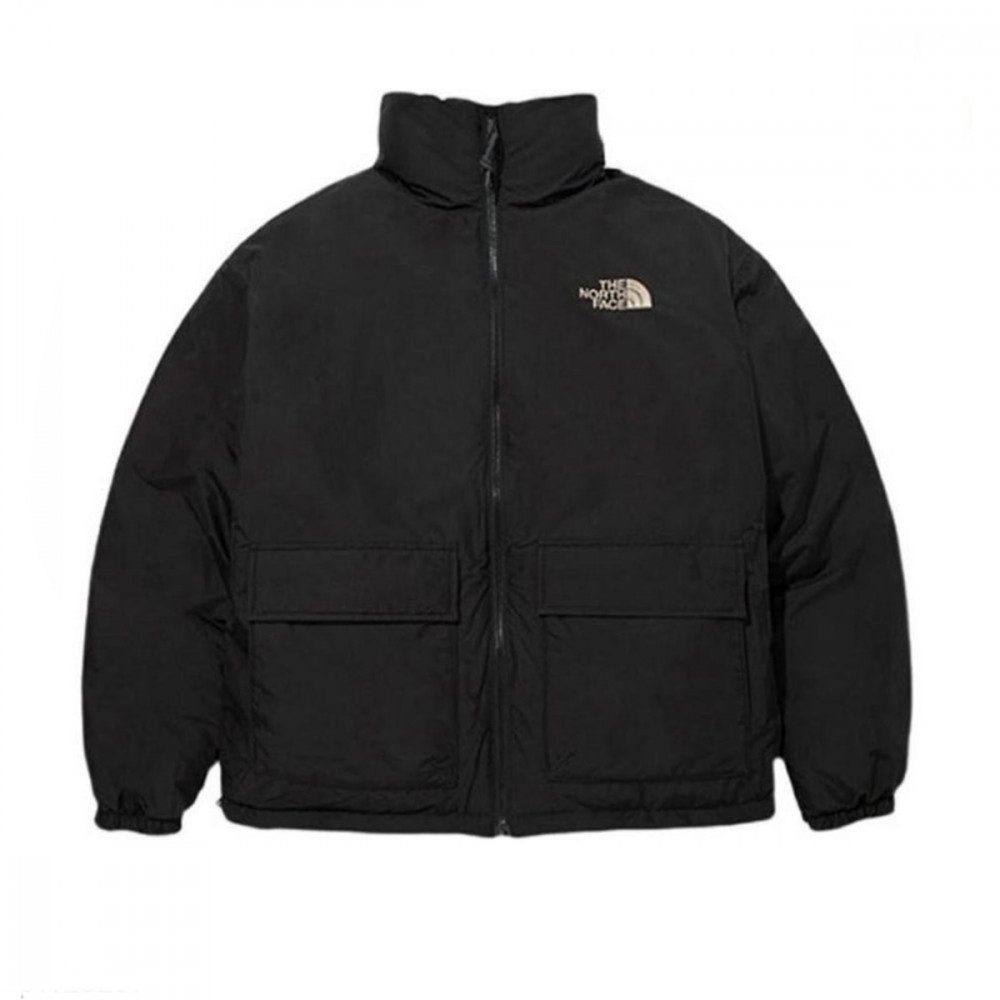 Куртка двухсторонняя The North Face "Black/Begie"