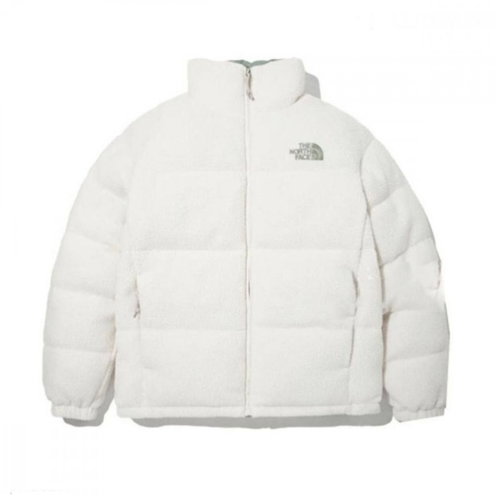 Куртка двухсторонняя The North Face "White/Grey"