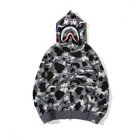 Зип-худи Bape "Camo/Grey/White/Black"