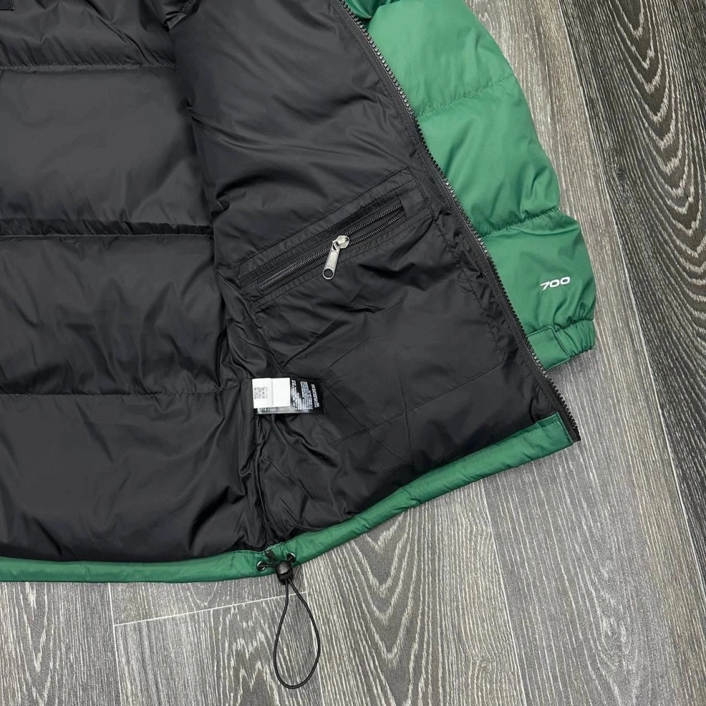 Пуховик The North Face 700 "Green/Black"