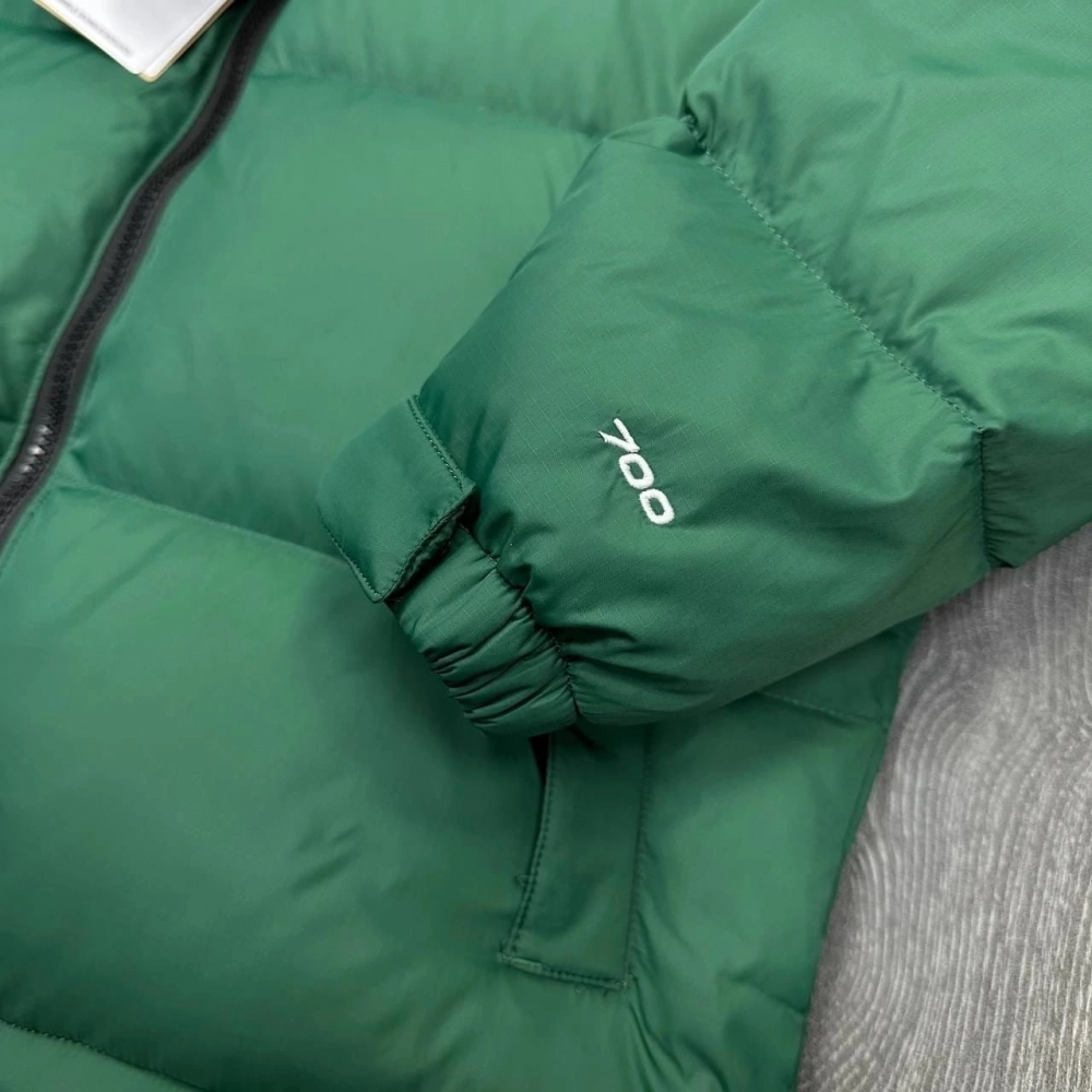 Пуховик The North Face 700 "Green/Black"