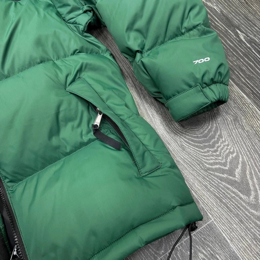 Пуховик The North Face 700 "Green/Black"