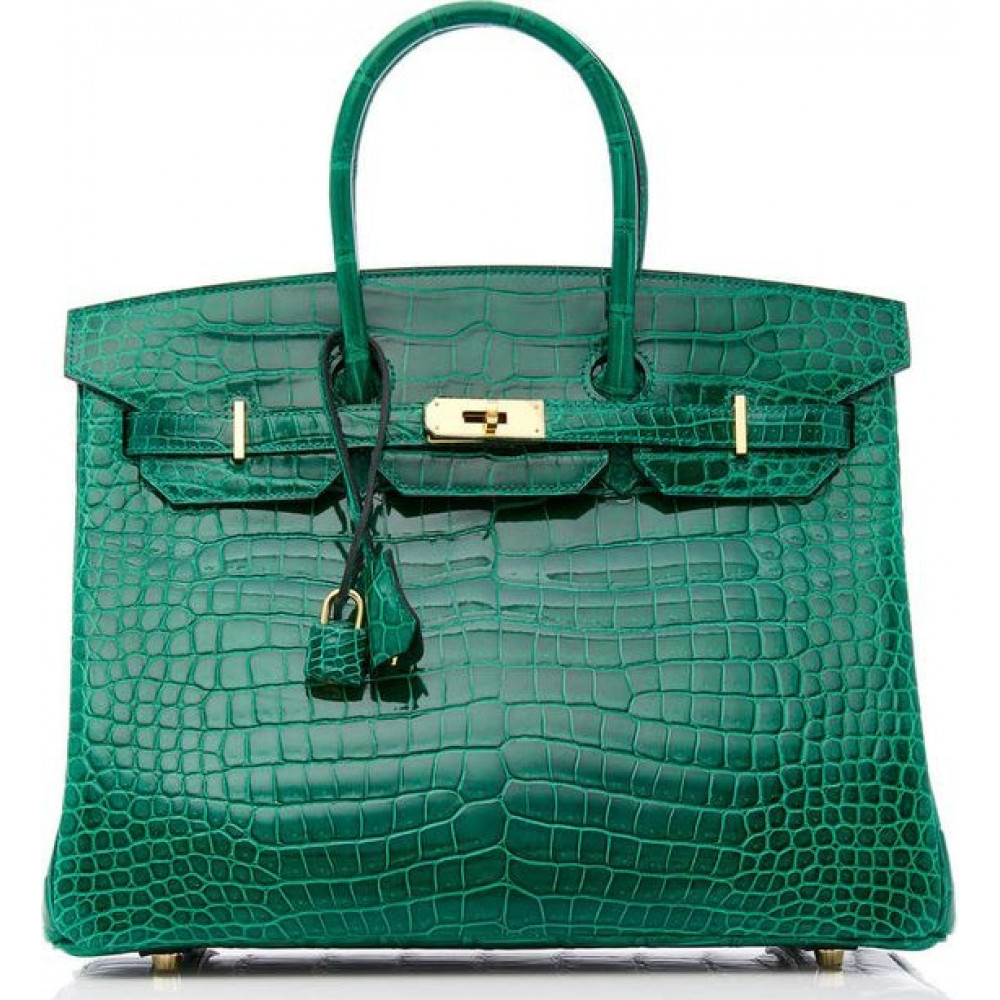 Сумка Hermes Crocodile "Green"
