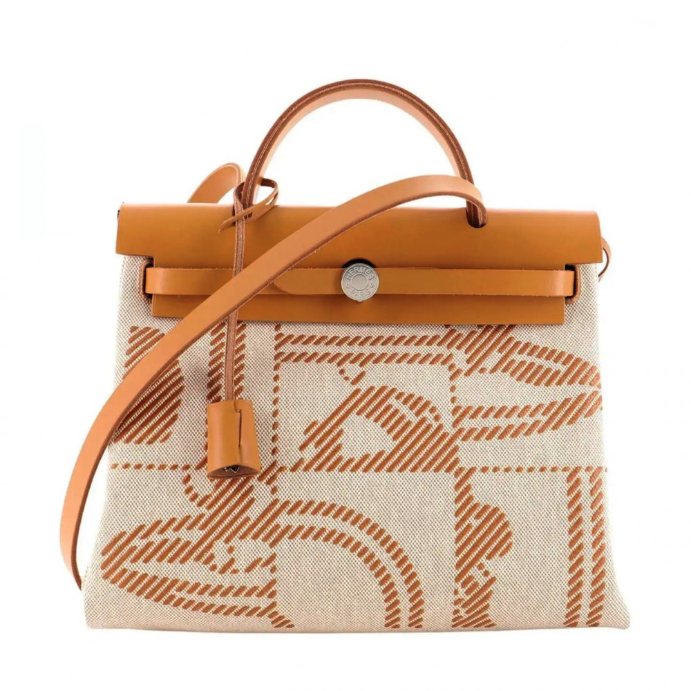Сумка Hermes Herbag "Beige/Brown"
