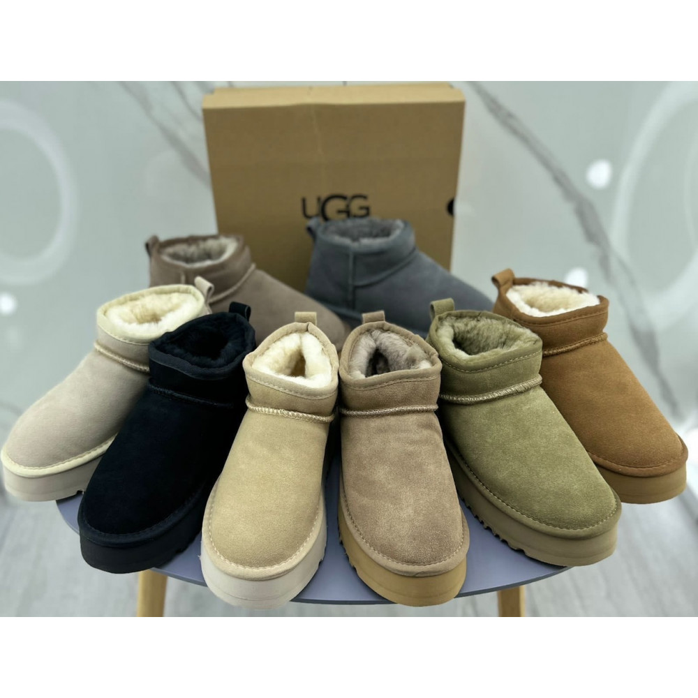 Угги Ugg Ultra Mini Platform "Black" Угги Ugg Ultra Mini Platform "Black"