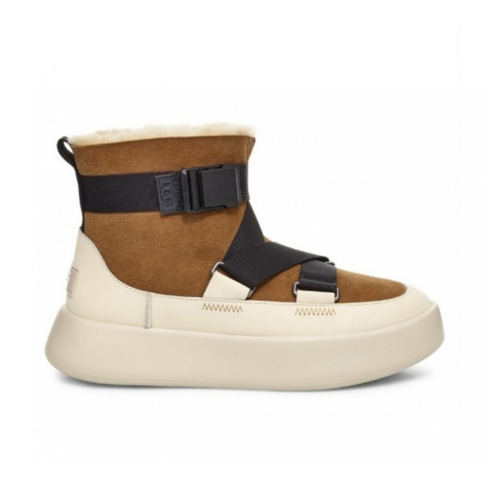 Угги Ugg Classic Boom Buckle "Rust/Wite"