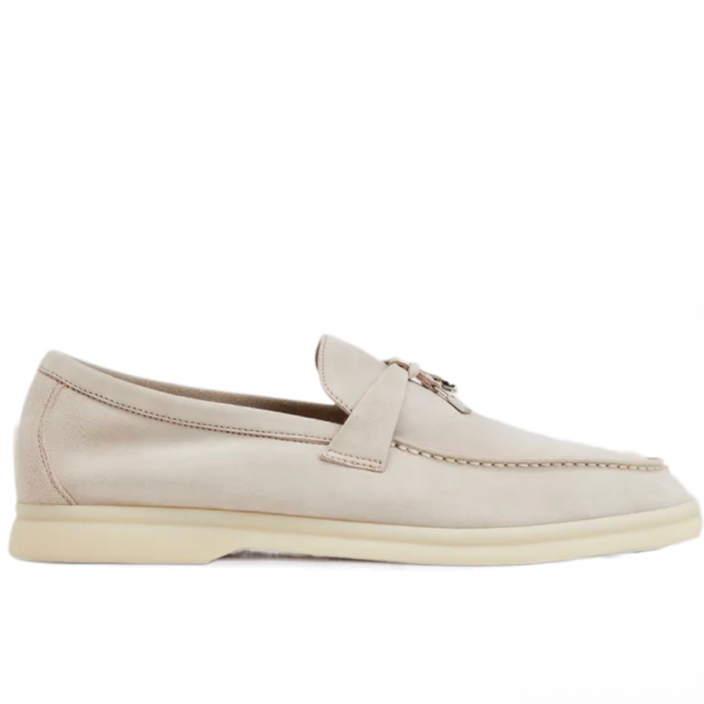 Лоферы Loro Piana Summer Charms Walk "Smoky Grey" Лоферы Loro Piana Summer Charms Walk "Smoky Grey"