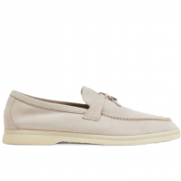 Лоферы Loro Piana Summer Charms Walk "Smoky Grey"