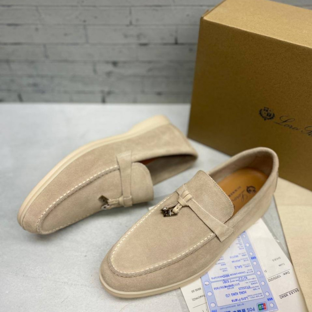 Лоферы Loro Piana Summer Charms Walk "Sandstone" Лоферы Loro Piana Summer Charms Walk "Sandstone"