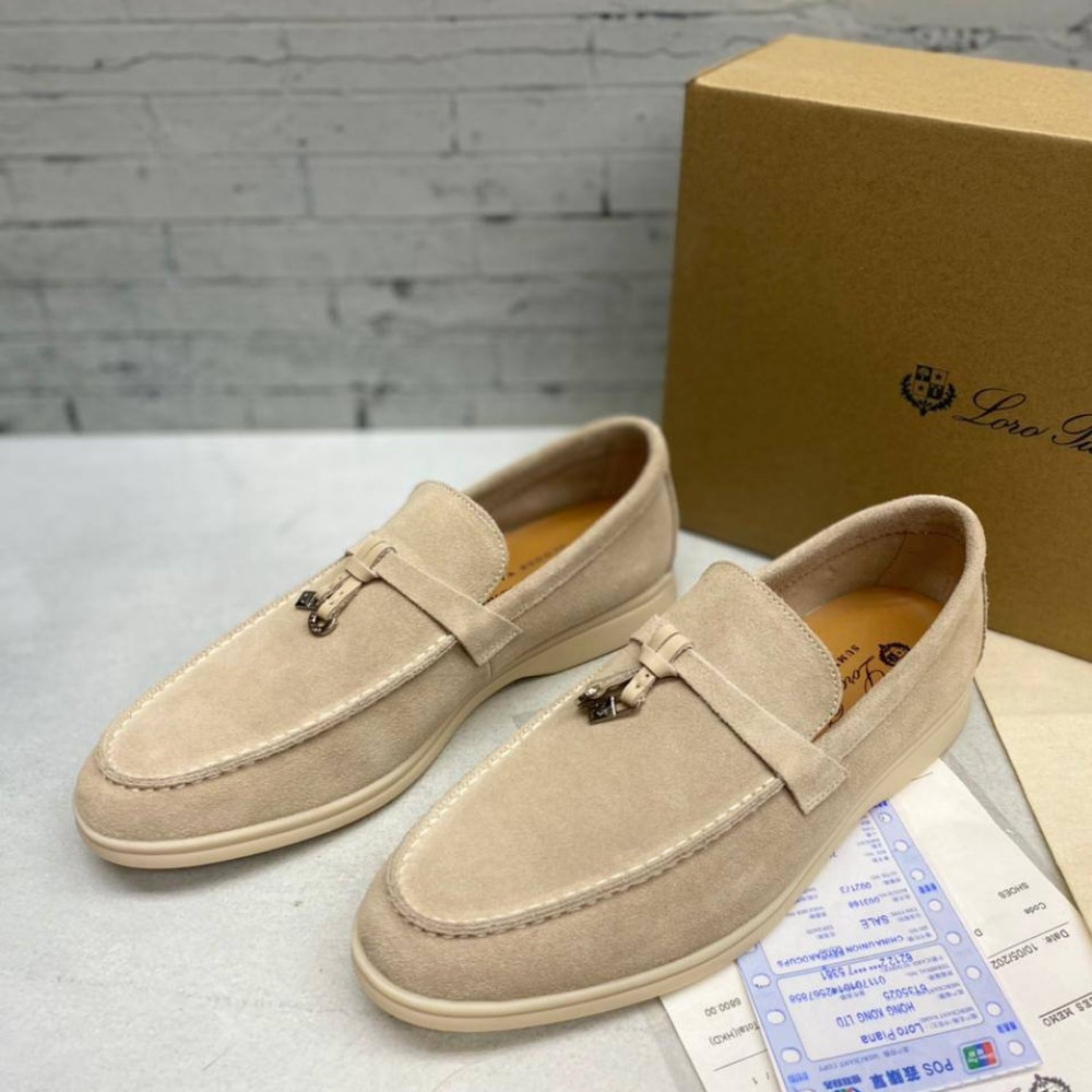 Лоферы Loro Piana Summer Charms Walk "Sandstone" Лоферы Loro Piana Summer Charms Walk "Sandstone"