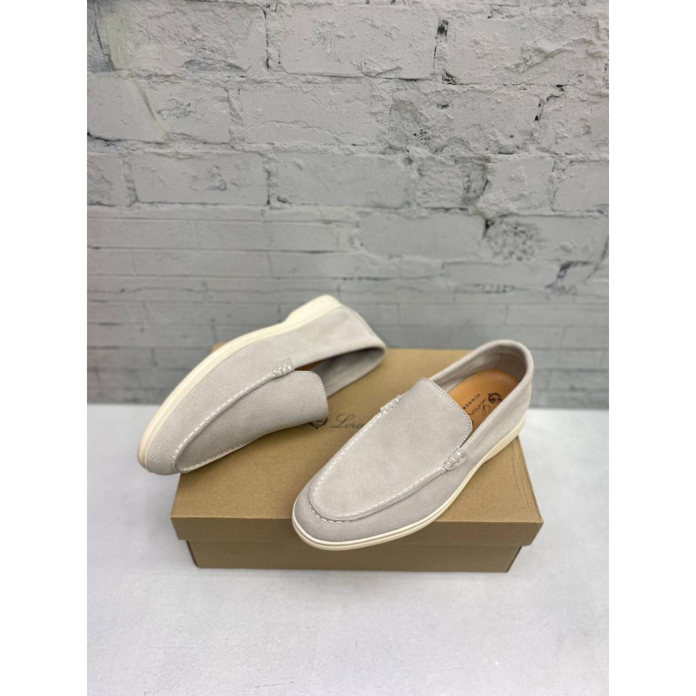 Лоферы Loro Piana Summer Walk "Grey" Лоферы Loro Piana Summer Walk "Grey"