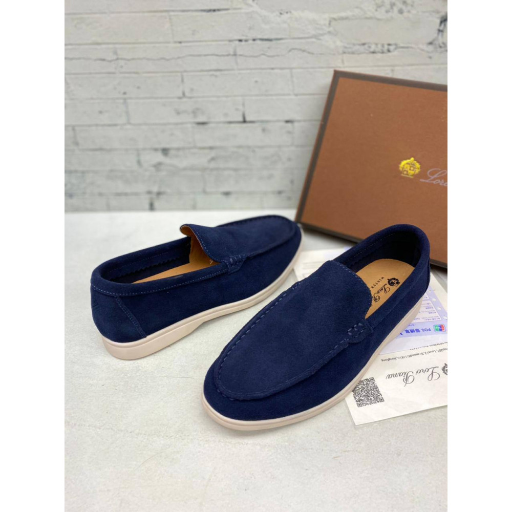Лоферы Loro Piana Summer Walk "Navy" Лоферы Loro Piana Summer Walk "Navy"