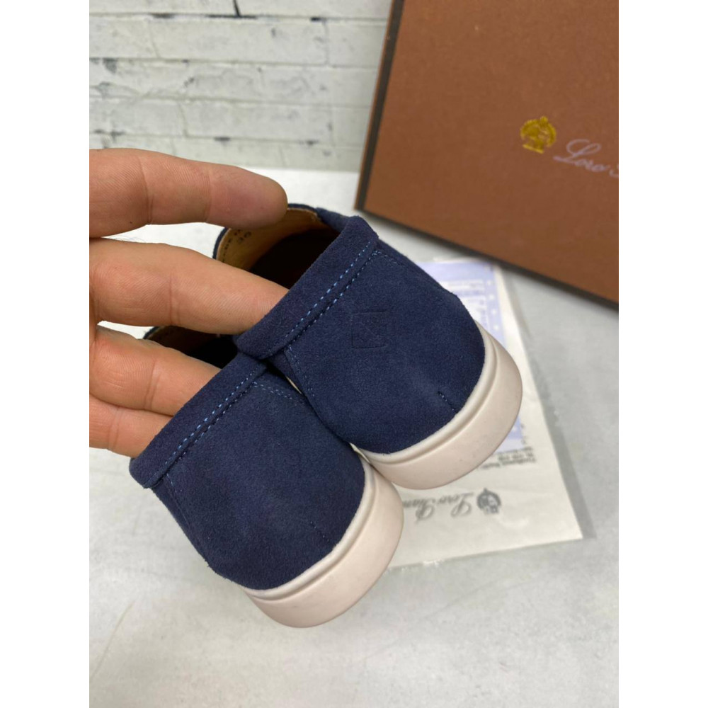 Лоферы Loro Piana Summer Walk "Navy" Лоферы Loro Piana Summer Walk "Navy"