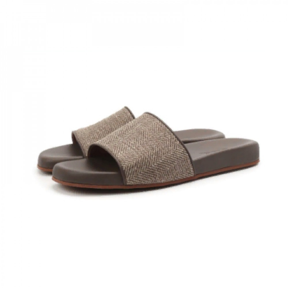 Шлёпанцы Loro Piana Sea-Slide Walk "Brown" Шлёпанцы Loro Piana Sea-Slide Walk "Brown"