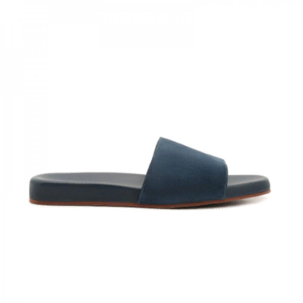 Шлёпанцы Loro Piana Sea-Slide "Navy" Шлёпанцы Loro Piana Sea-Slide "Navy"