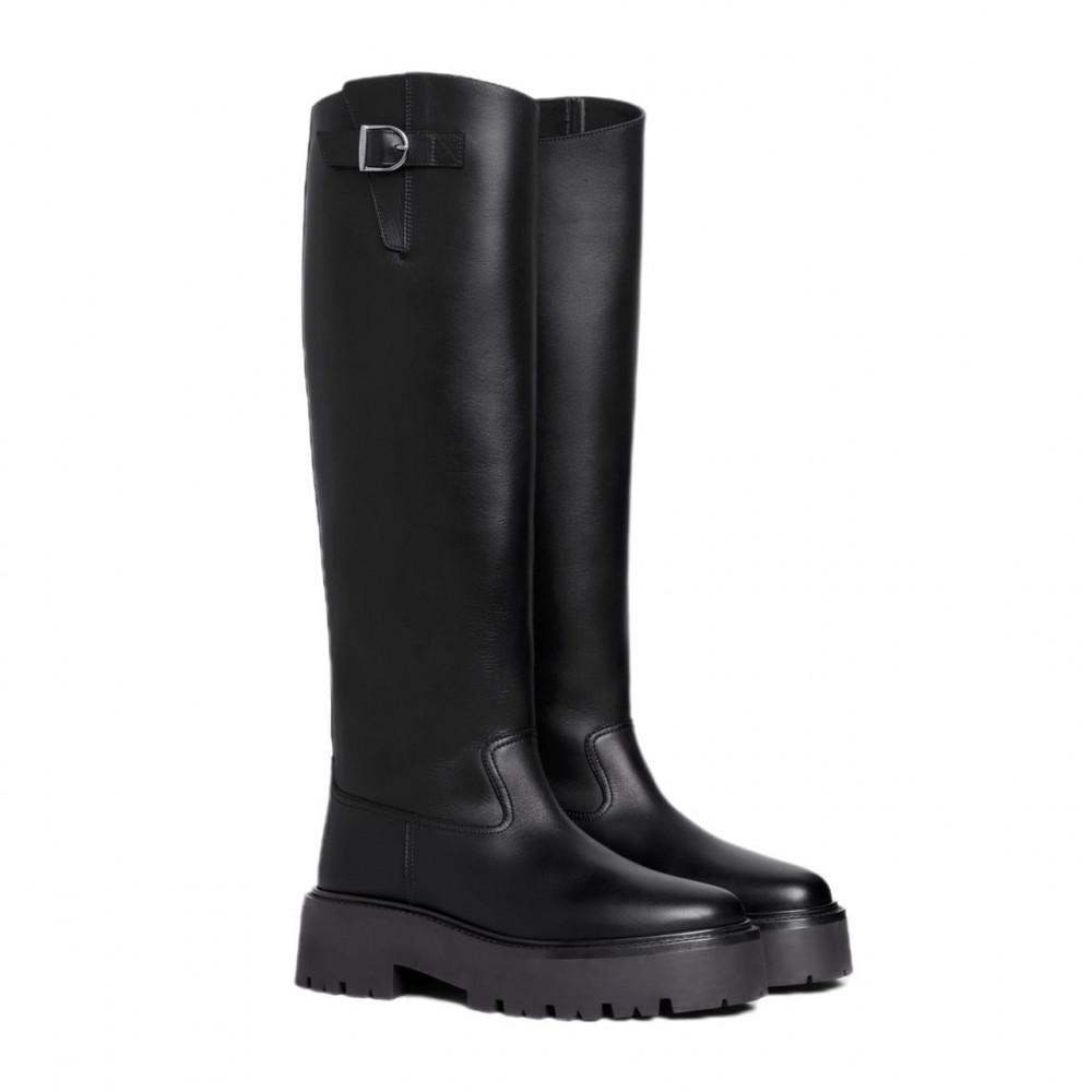 Сапоги Celine Buckled High Boot "Black" Сапоги Celine Buckled High Boot "Black"
