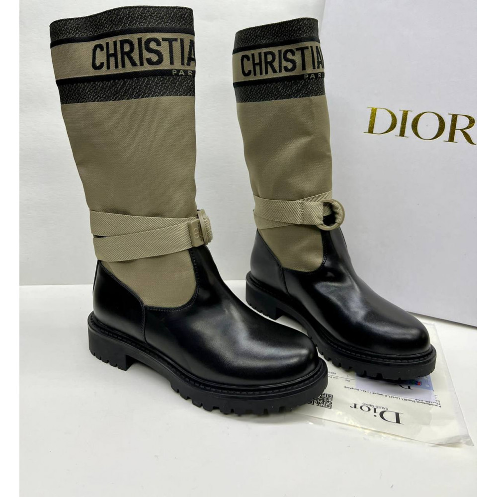 Сапоги Cristian Dior D-Major "Black/Beige" Сапоги Cristian Dior D-Major "Black/Beige"