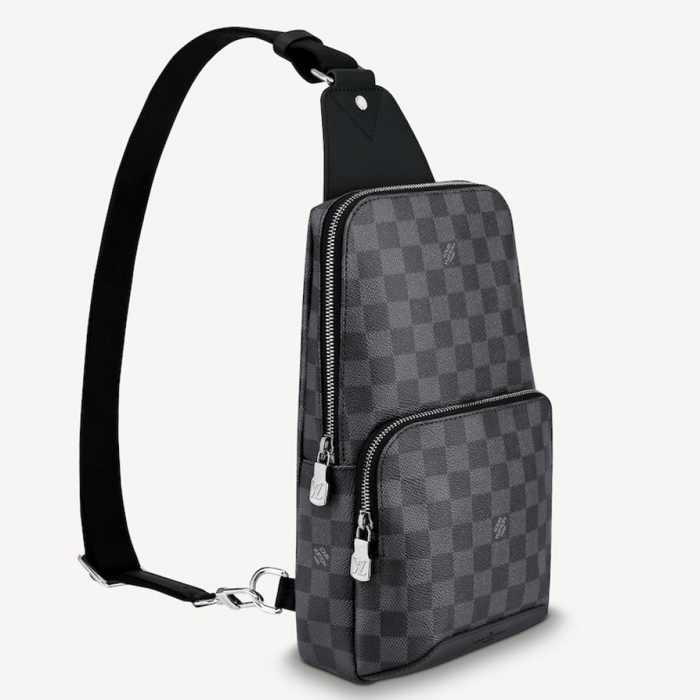 Сумка  Louis Vuitton Avenue "Black/Grey"