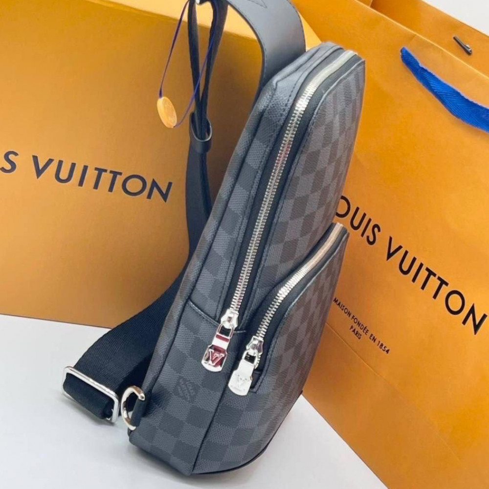 Сумка  Louis Vuitton Avenue "Black/Grey"