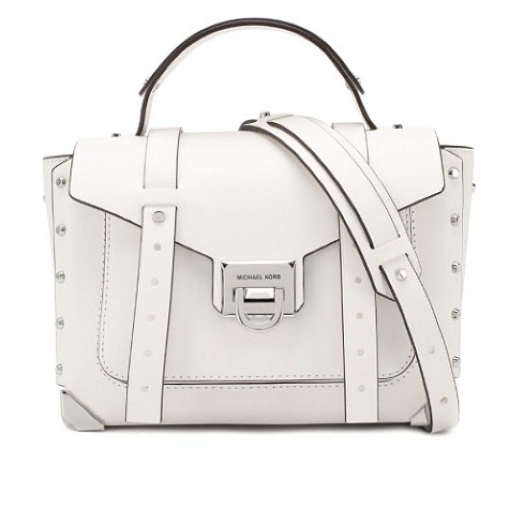 Сумка Michael Kors Manhattan "White/Silver"