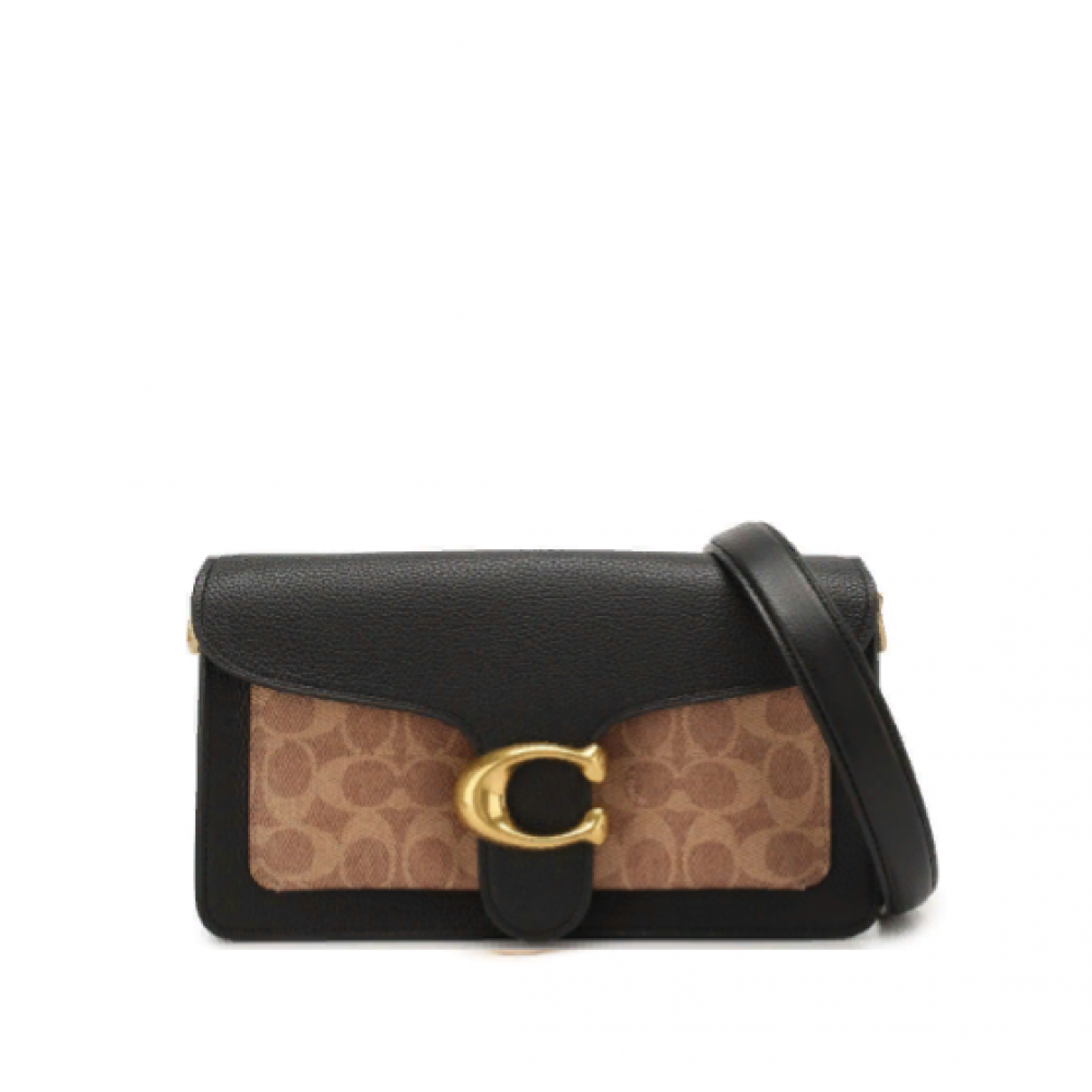 Сумка Coach Tabby "Black/Beige"