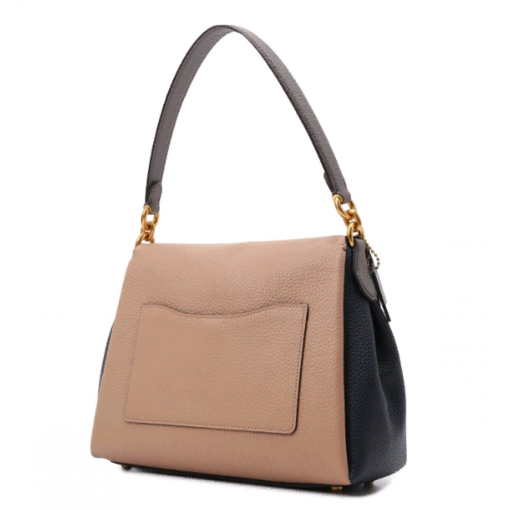 Сумка Coach May "Beige/Blue"